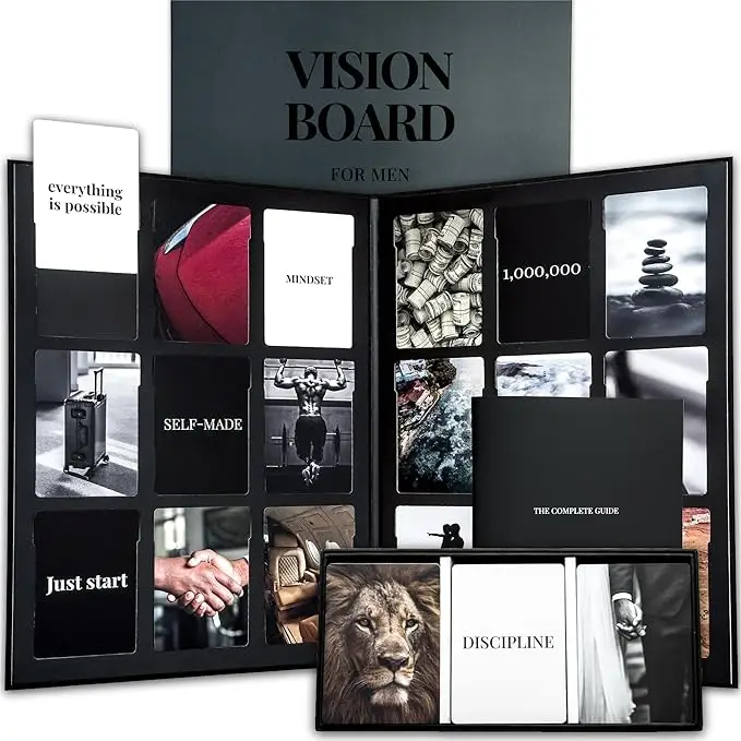 Vision Board Kit – DIY Manifestation & Goal Setting Tool
