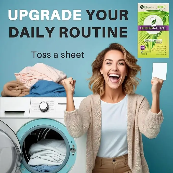 Click to see full view Ask Rufus Can it remove tough stains? Is this detergent hypoallergenic? Does it work in all washing machines? Ask something else Laundry Detergent Sheets - Premium Wash with Enzyme - Eliminate Sweat Odors - Hypoallergenic - Fresh Scent (102 loads) 51 Laundry Sheets Detergent - New Gen - Home & Travel